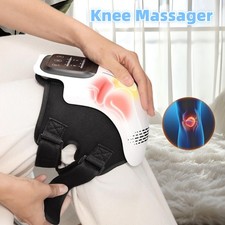 Electric Heating Knee Massager with Vibration Rechargeable Pain Relief Braces