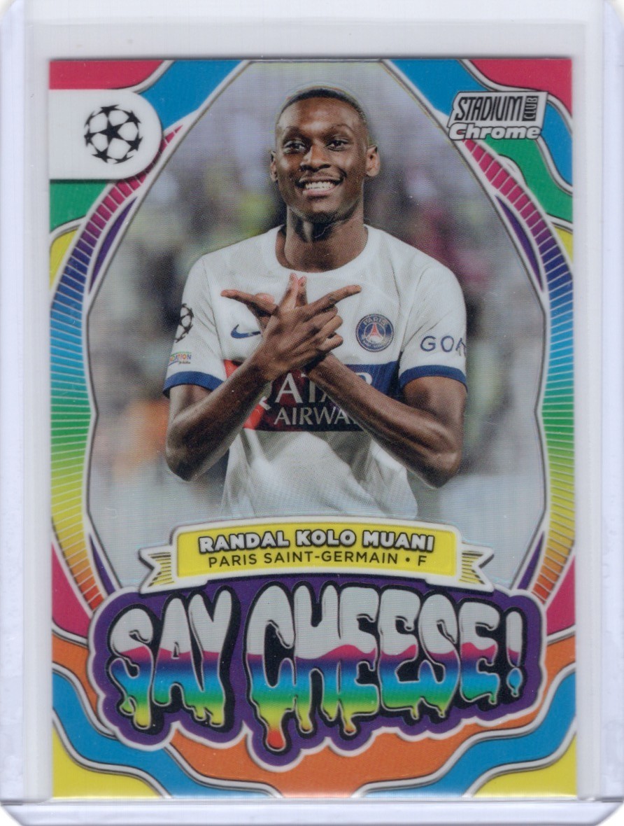 2023-24 Topps Stadium Club Chrome Ucl - Say Cheese! Randal Kolo