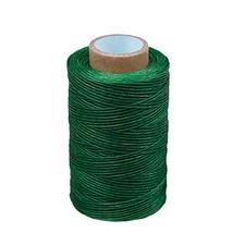 284 Yards Waxed Thread, 210D Heavy Duty Upholstery Wax Thread for Grass Green