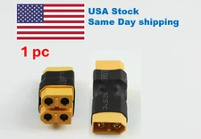 1PC XT60 Plug 1 male to 2 female Connector Adapter RC Lipo Battery Parallel ESC