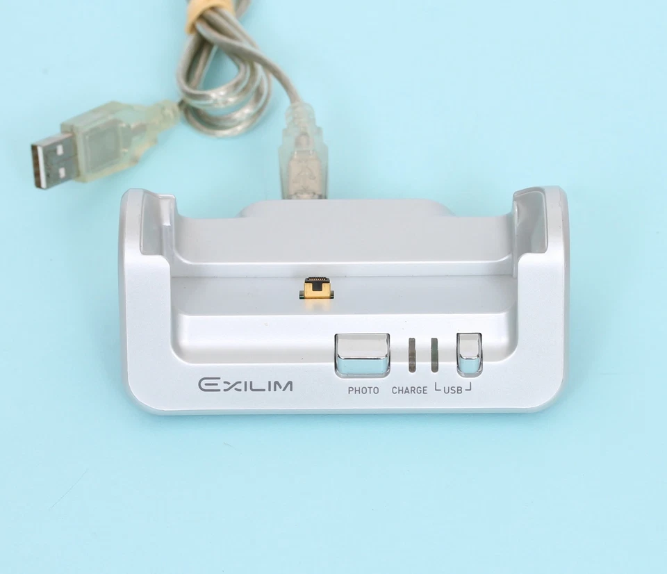 Genuine Casio CA-21 USB Cradle with USB Cable for Exilim EX-Z4U Digital Camera - Image 2 of 3