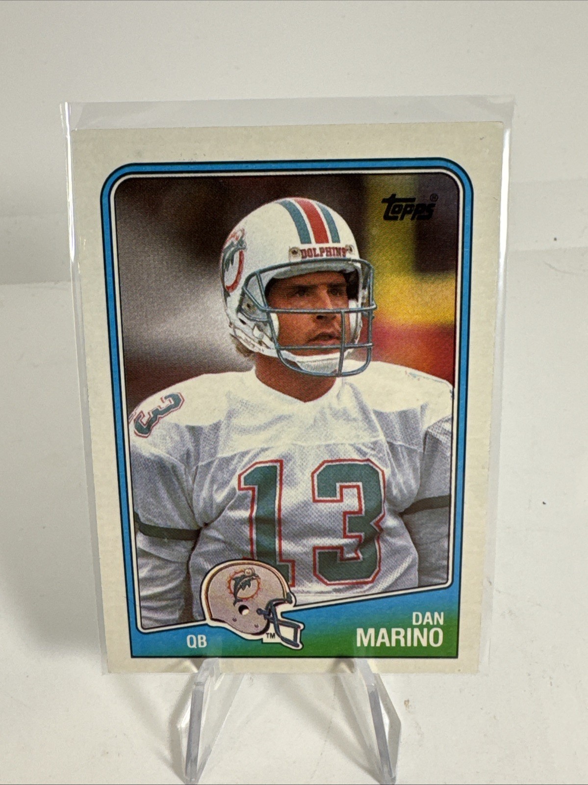1988 Topps Football #190 Dan Marino HOF Miami Dolphins NM