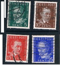 ESTONIA 1938 Estonian men set used (#22)