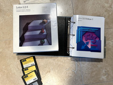 Lotus 123 Spreadsheet Software for DOS Release 3 Value Pack