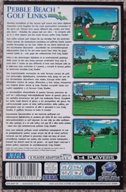 PEBBLE BEACH GOLF LINKS for Sega Saturn. Tested.  Very Good Condition