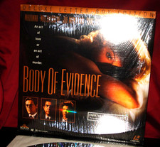 'BODY OF EVIDENCE' - MADONNA Eroticism on Widescreen 12-Inch Laser Disc - Shrink