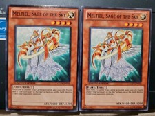 x2 Meltiel, Sage of the Sky GLD4-EN016 Common Limited Ed NM
