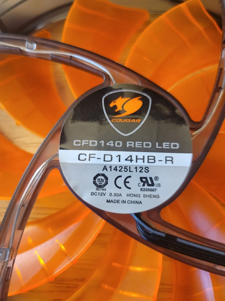 Cougar CFD140 RED - Image 2 of 3