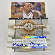 2003 Upper Deck Keith Bogans Top Prospects Rookie Autograph Card # SS-KB. rookie card picture