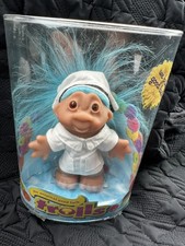 TROLLS NURSE DOLL GOOD LUCK FROM DAM JAKKS 2006 Original and Sealed in box
