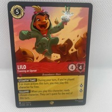 Disney Lorcana Lilo Causing an Uproar Legendary 137/204 Non Foil Reign of Jafar