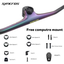 SYNCROS per Telaio Sparks -20° Carbonio Integrato Manubrio MTB Viti Titanio