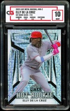 2023 Leaf METAL HOT ROOKIE SILVER MOJO HOLO 7/12 ~ Elly De La Cruz
