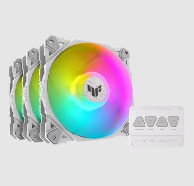 ASUS 90DA0033-B09030 ASUS Lüfter TUF Gaming TF120 ARGB 3in1 + Controller white