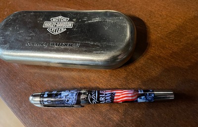 Original Harley Davidson Stift Rollerball mit Original Hülle TOP rar