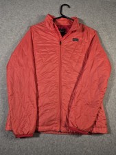 Patagonia Girls XXL Nano Puff Down Insulated Sweater Jacket Coat Red Orange