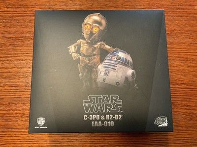 Star Wars Beast Kingdom Egg Attack C-3PO & R2-D2 EAA-010 008 009 Open Box Disney