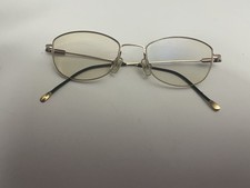 Morel Gold Black Wire Rim Glasses Frames Only
