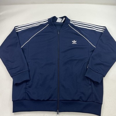 Adidas ADICOLOR CLASSICS SST TRACK JACKET Full Zip Size 2XL Blue