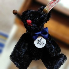 Steiff plush mini bear with membership box and certificate 2000 Germany 5221fb