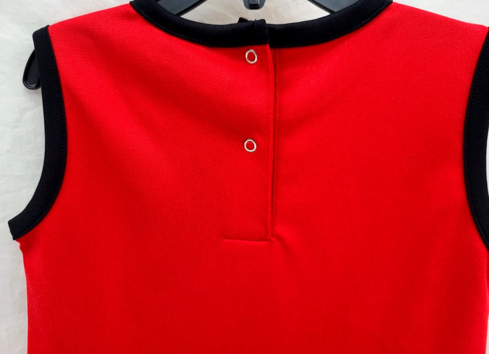 NOVO Vestido Under Armour UA Maryland University Terrapins Vermelho Cheerleader Meninas 2T - Imagem 3 de 4