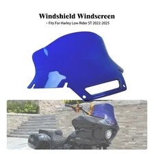 8.5" Windshield Blue Windscreen Fits For Harley Low Rider ST FXLRST 117 2022-25