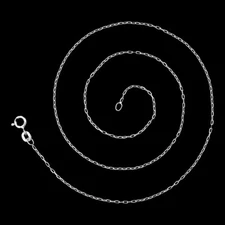 18 inch Link Chain 925 Sterling Silver Jewelry DGC1045