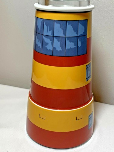 Vintage ALDO ROSSI Porzellan Leuchtturm PILSUM Rosenthal Germany RAR UNNUMMERIERT - Bild 2 von 11