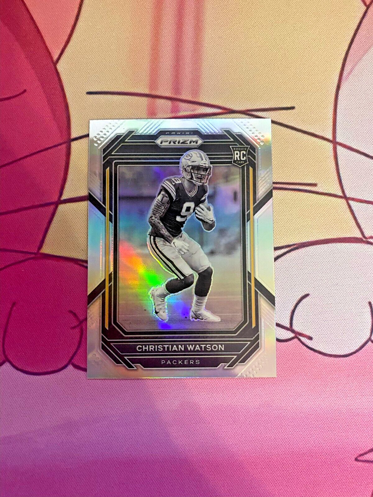 CHRISTIAN WATSON 2022 PANINI PRIZM #314 VARIATION NEGATIVE PRIZM (RC)