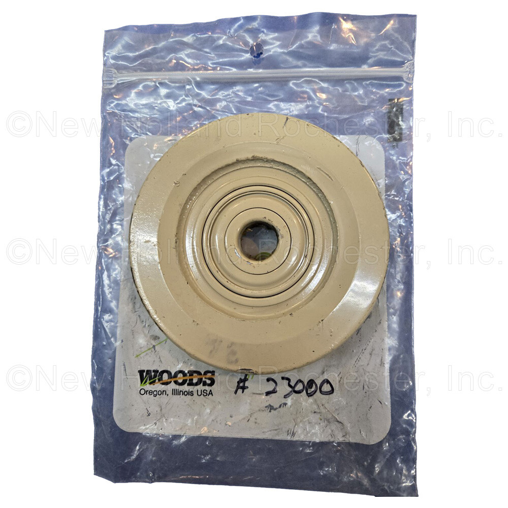 Woods 4" OD V-Groove Idler w/ Bearing Part # 23000