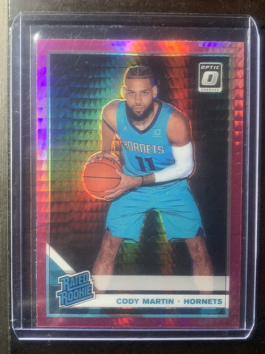 2019-20 Panini Donruss Optic - Rated Rookie Cody Martin #181 Pink