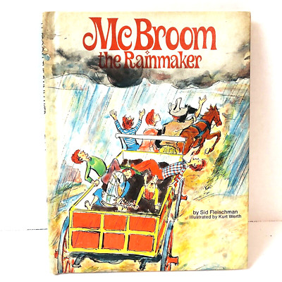 McBroom the Rainmaker Sid Fleischman VTG 1973 Childrens Hardcover Book Thistle