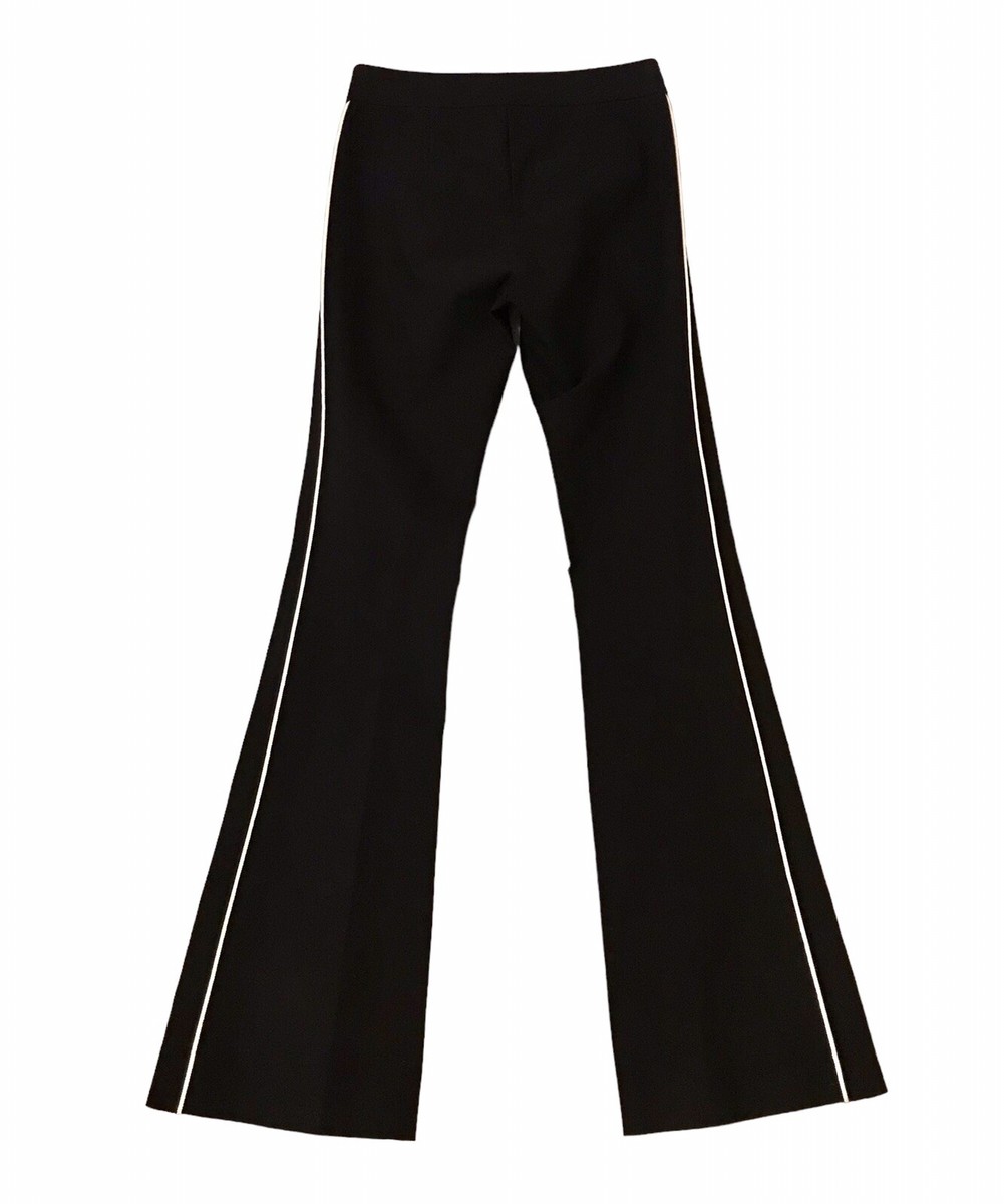 Derek Lam 10 Crosby Flare Leg Pants Tuxedo Stripe 32” Inseam  display picture 1