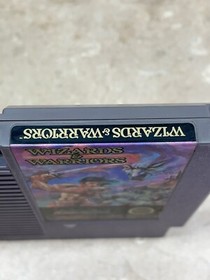 Gauntlet II & Wizards & Warriors Nintendo NES Cartridge TESTED Pins Cleaned LOT