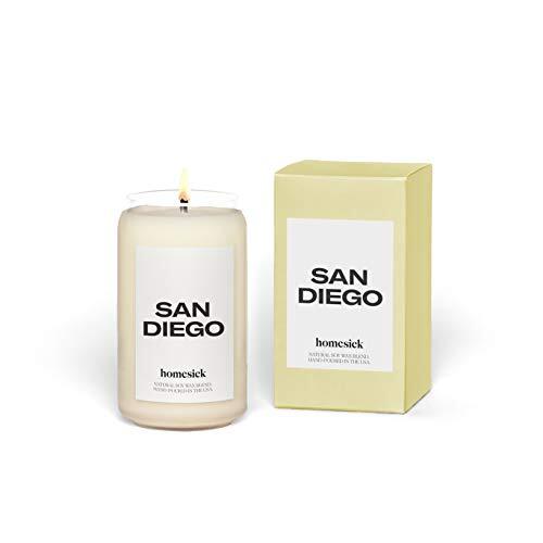 Homesick Premium Scented Candle San Diego Scents of Lavender Rosemary