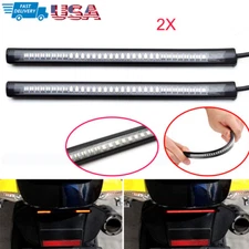 Universal Flexible Strip Light Integrated Tail Brake Stop Turn Signal for Bobber