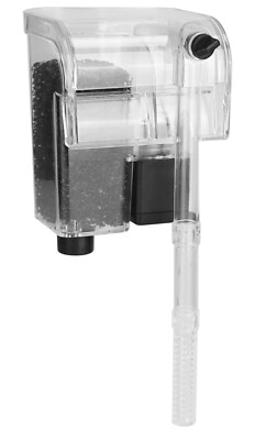 Performance Hang-On The Back Power Filter - Up to 4 Gallons - for Desktop and...