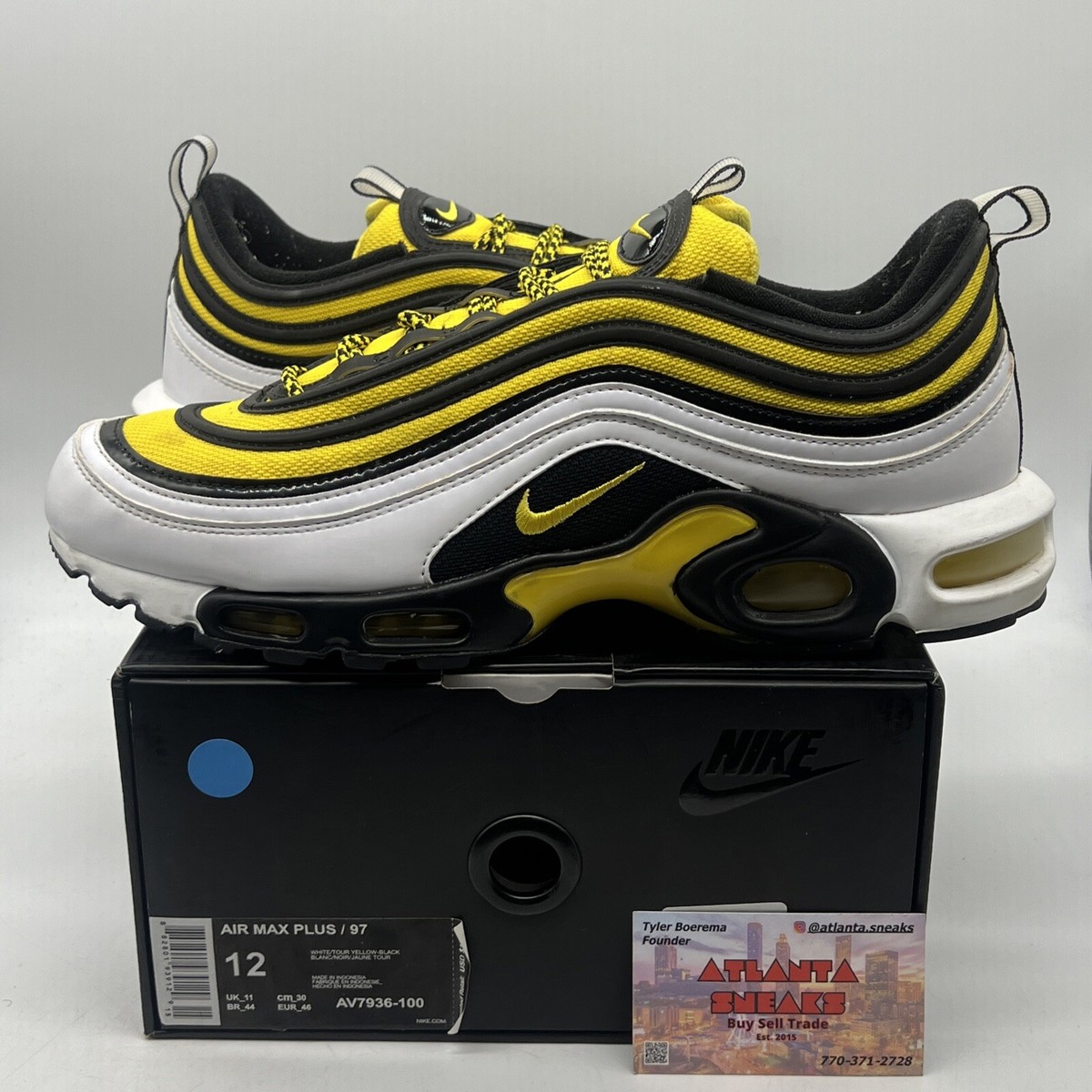 Frequency Pack 97 Nike Yellow Nike Air Max Plus 97 'Frequency Pack