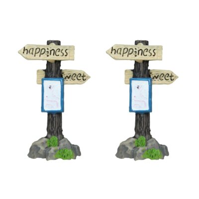Miniature Dollhouse Fairy Garden Ornament Figurines Bonsai Decor Accessories