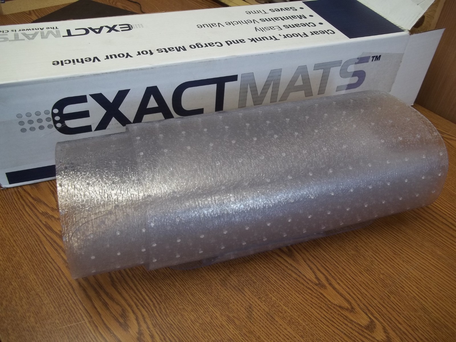 New EXACTMATS 20132018 Cadillac ATS 4door Set of 4 Clear Plastic Floor