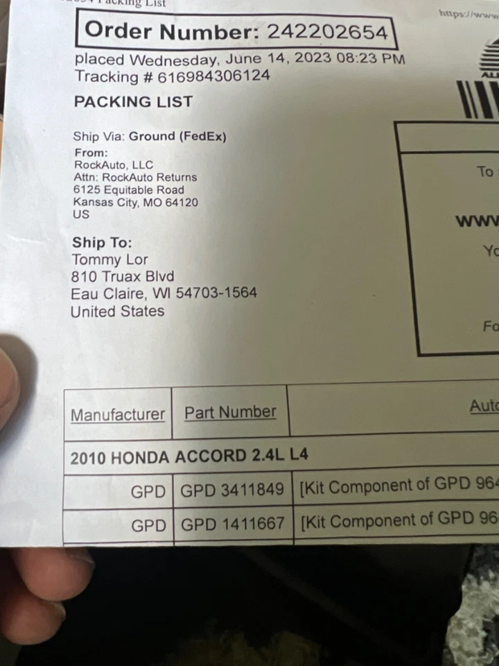 Kit de compresor de aire acondicionado - Kit completo de aire acondicionado 4 estaciones 4946NK para Honda CR-V 07-11 Foto 3 de 4