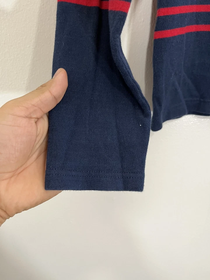 Jersey Amour Lux Rayas S Marinero Náutico Minimalista Quirt Lujo Euro Verano Foto 4 de 4