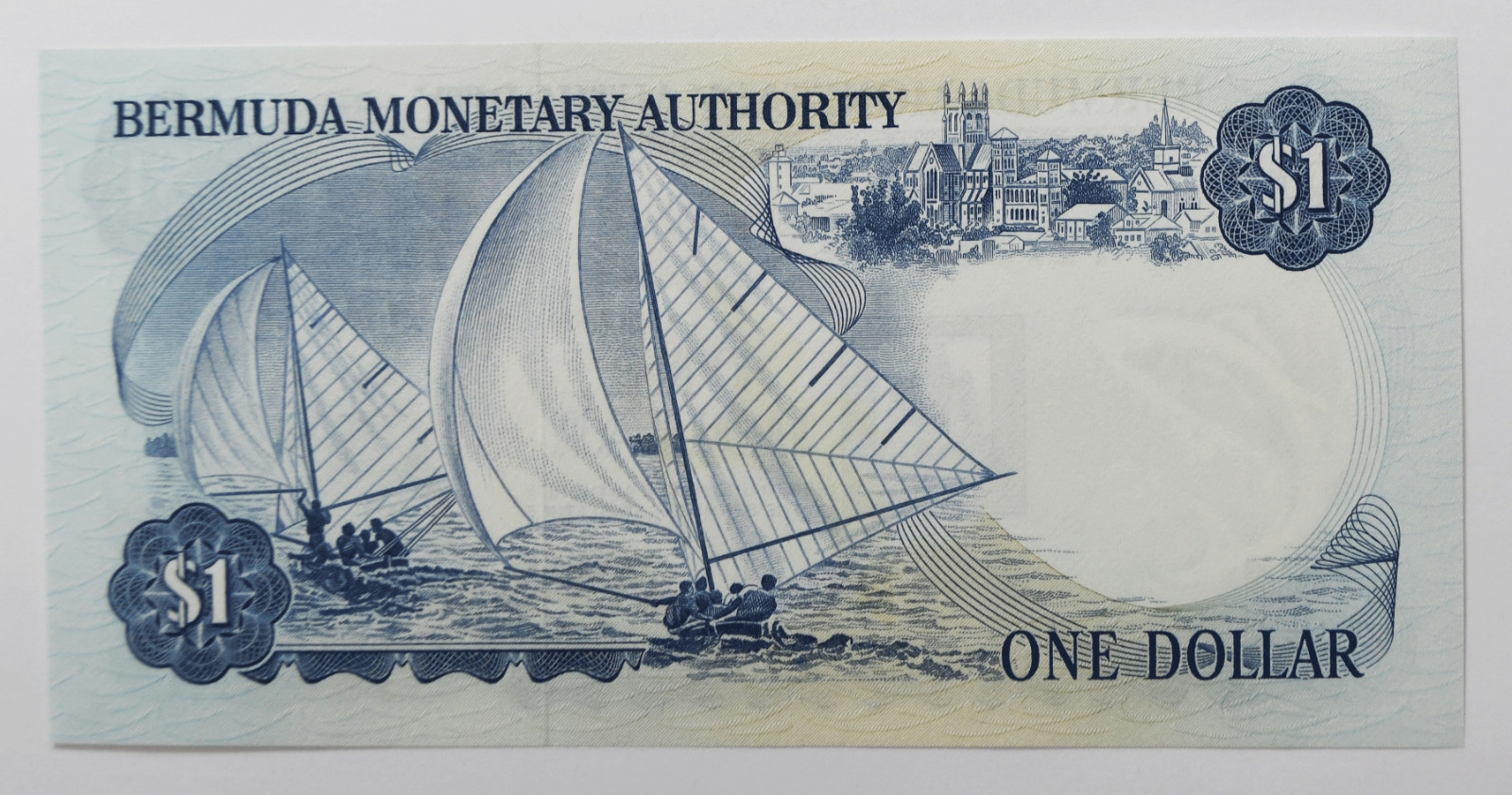 1978 Bermuda $1 One Dollar Uncirculated Banknote A/4 272874