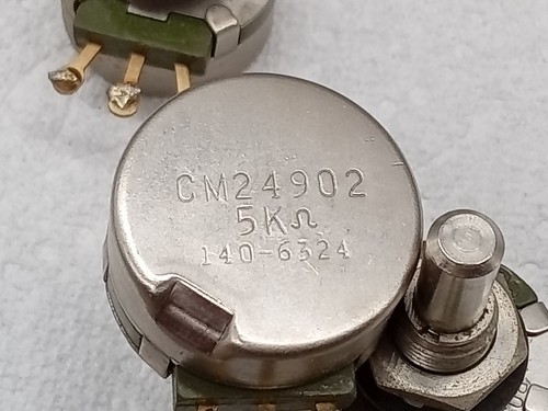 Menge verschiedene Clarostat Potentiometer 5k - 10k - 100k - 250K variable Widerstände - Bild 4 von 8