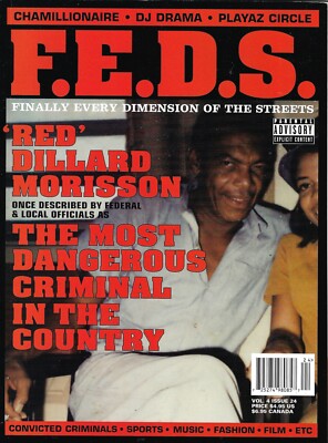 F.E.D.S. Magazine Issue 24 'RED' DILLARD MORRISON Cover