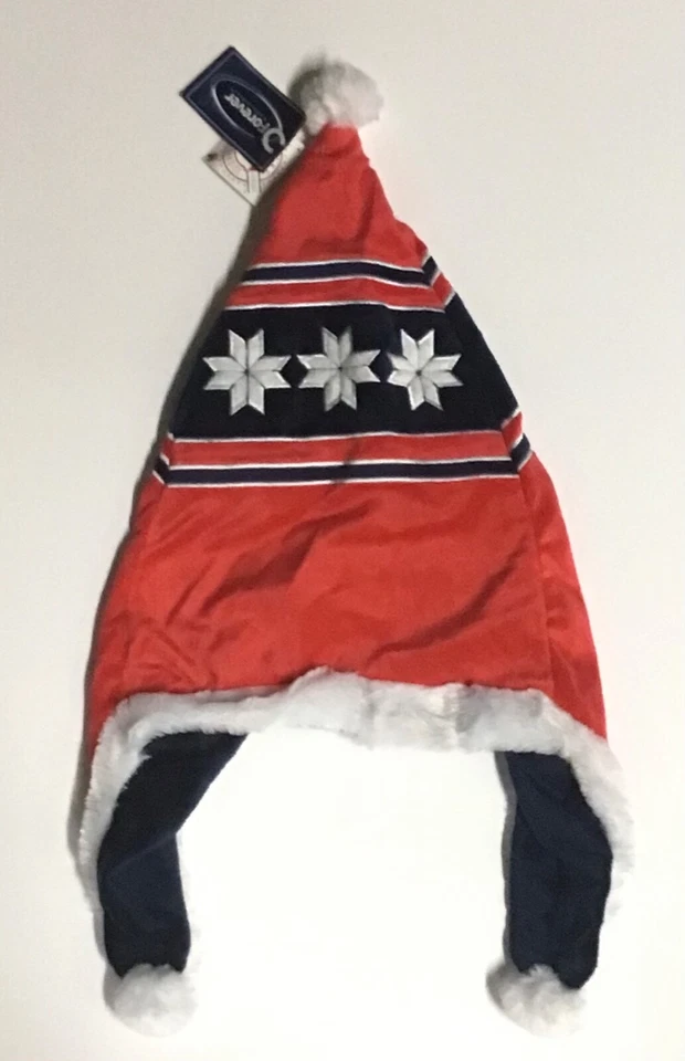 Boston Red Sox MLB / Sombrero de Navidad de Santa Elfo Adulto / Lado Cuelga / NUEVO Foto 4 de 4