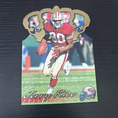 1996 Pacific Gridiron Gold Crown Die Cuts #GC9 Jerry Rice - RARE | eBay