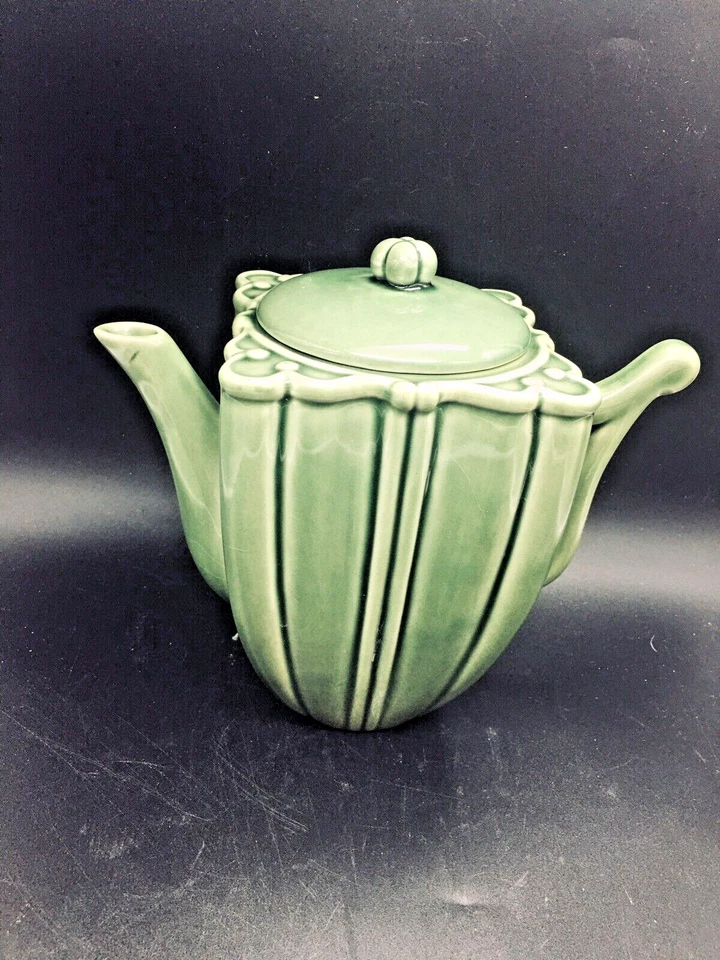 Tetera Antheor Francia Carcasona verde Foto 3 de 4