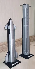 1:260 SpaceX Starship S24 Falcon Heavy Dragon Space figure Model 3D Print Toy