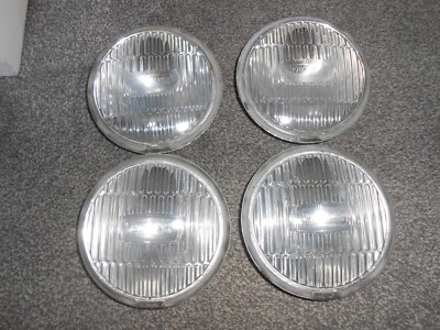 REMAX SPOT-FOG LIGHT LAMP GLASS&REFLECTOR 6''DIA JOBLOT OF 4,CAR BIKE SCOOTER